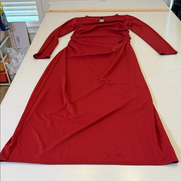 CLEAROUT J. Crew Long-sleeve dress in jersey crepe Size Small - Picture 3 of 12